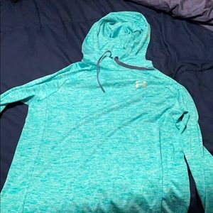 dry fit under armour shirt w/ hood